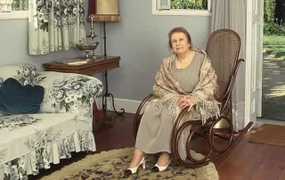 Agustina Bessa-Luis en salón