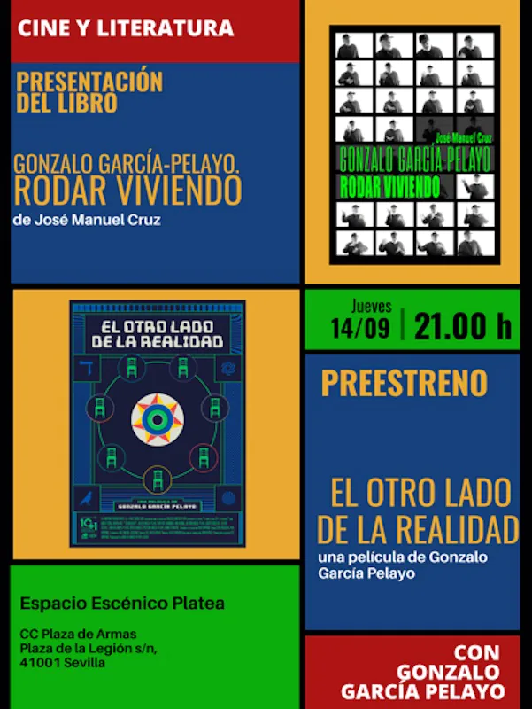 Anuncio de presntacón del libros sobre Gonzalo García-Pelayo "Rodar Viviendo"