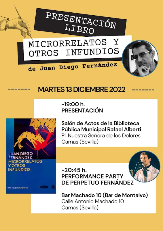 Presentación del libro Microrelatos y otros infundios de Juan Diego Fernández